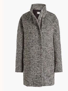 J Crew Herringbone City Coat (new with tags)